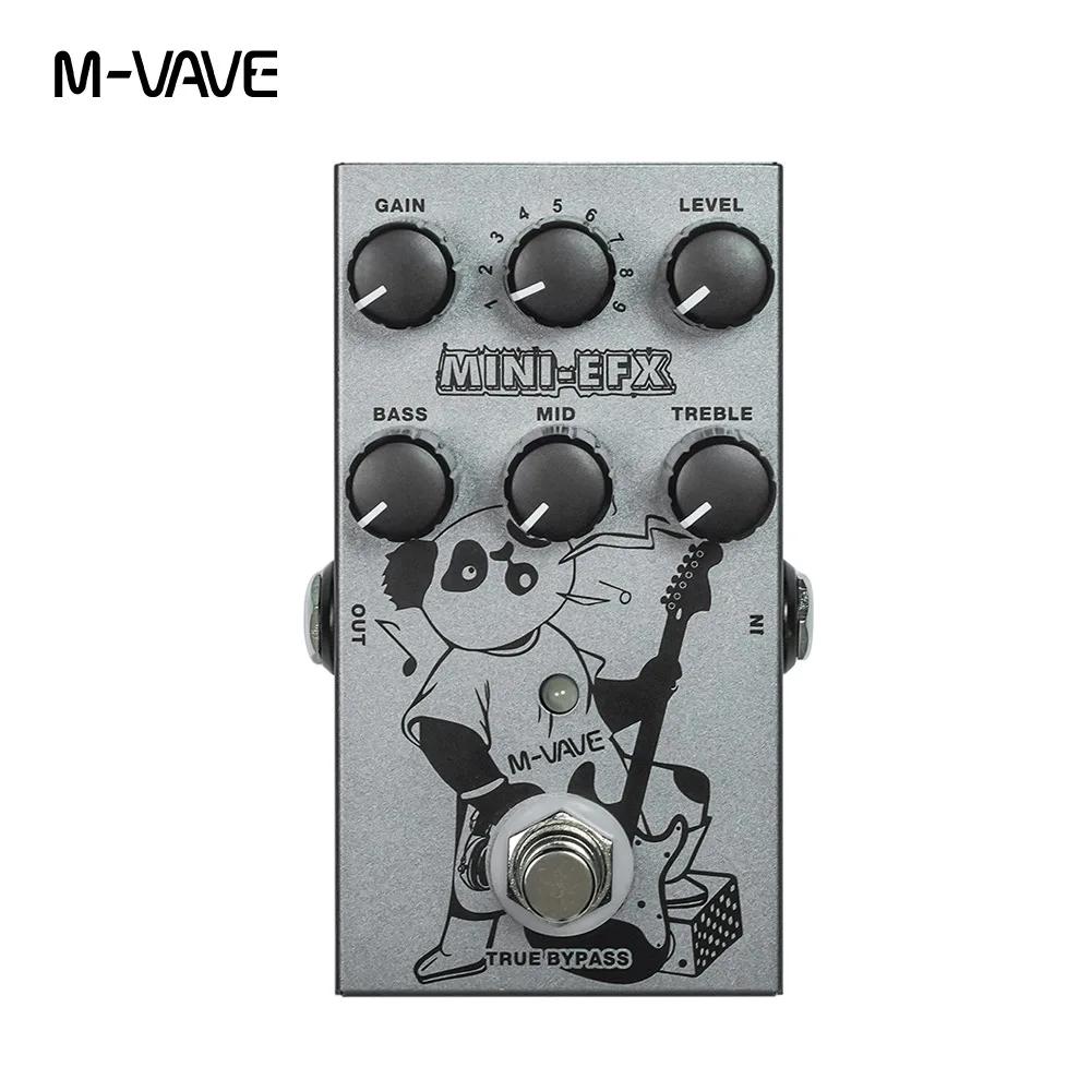 M-VAVE MINI-EFX ϷƮ Ÿ Ƽ Ʈ , 4 ̺ ȿ, 4 ְ ȿ, νƮ 3 , EQ Ʈ н